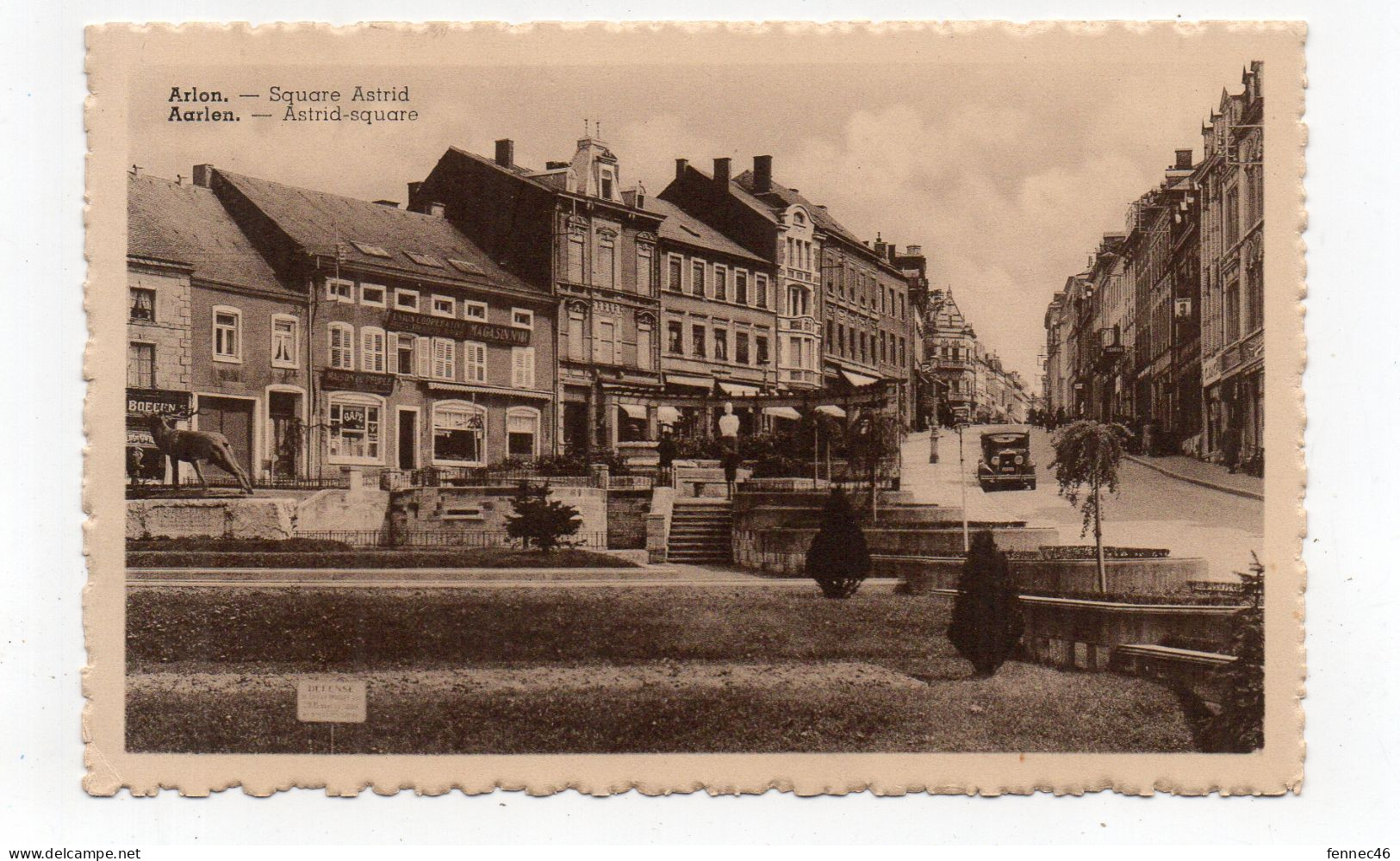 BELGIQUE - ARLON - Square Astrid - Tacot (K186) - Aarlen
