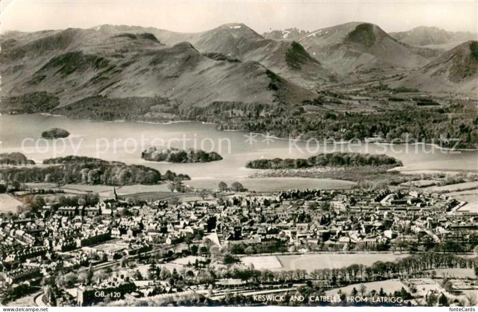 73620498 Keswick And Catbells From Latrigg Keswick - Autres & Non Classés