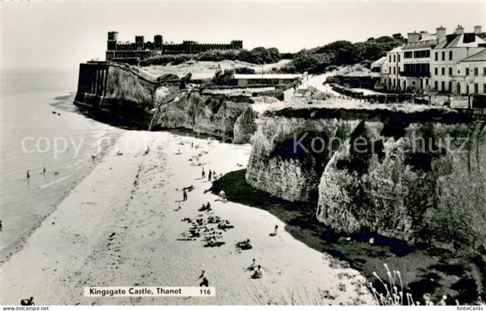 73620484 Thanet Kingsgate Castle Beach Coast Thanet - Sonstige & Ohne Zuordnung