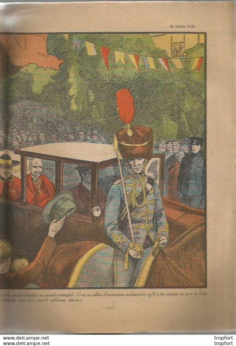 P1 / Old Newspaper Journal Ancien 1932 / Mont BLANC Radiodiffusion Lyon-la Doua / DUBLIN DUN LOAGHAIRE - 1950 à Nos Jours