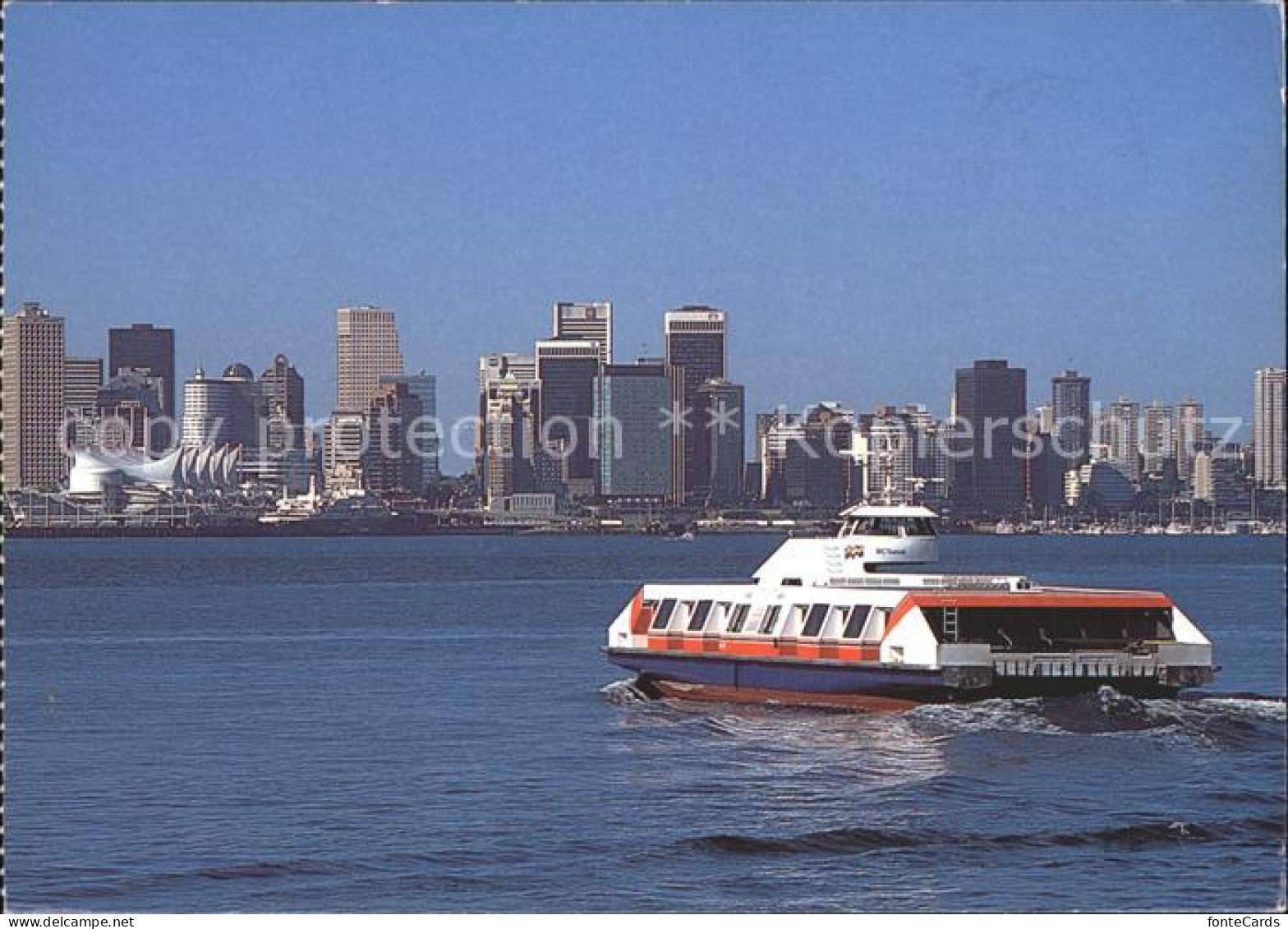 72141256 Vancouver British Columbia The Seabus Crosses The Harbour To Downtown F - Non Classés