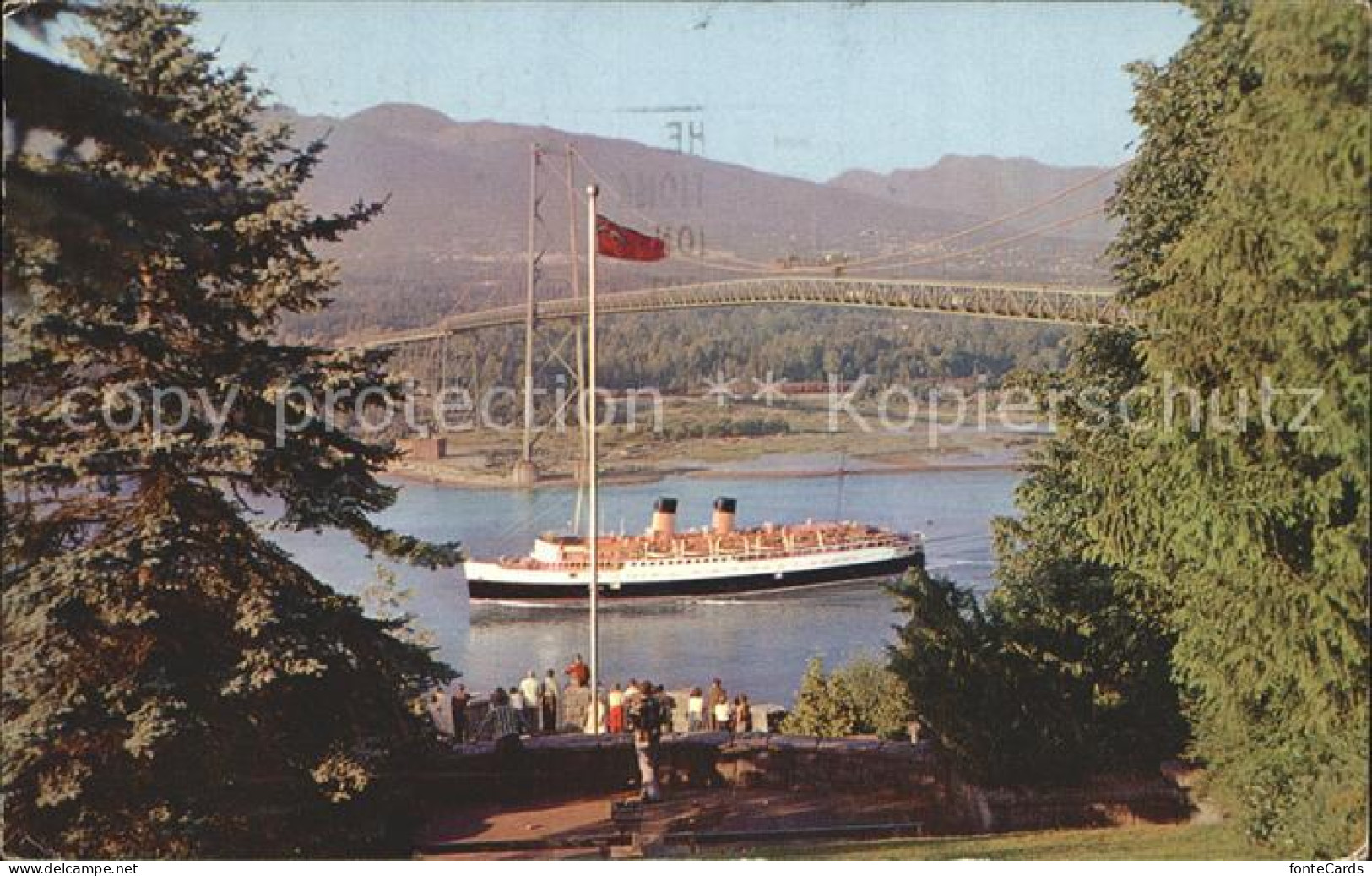 72136613 Vancouver British Columbia Princess Patricia Passing Under The Lions Ga - Ohne Zuordnung