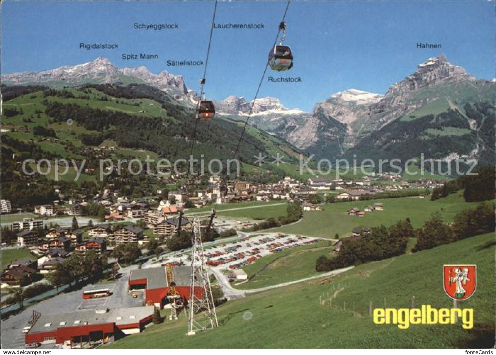 12116622 Engelberg OW Gondelbahn Gerschnialp Truebsee Sommerkurort Winterkurort  - Sonstige & Ohne Zuordnung