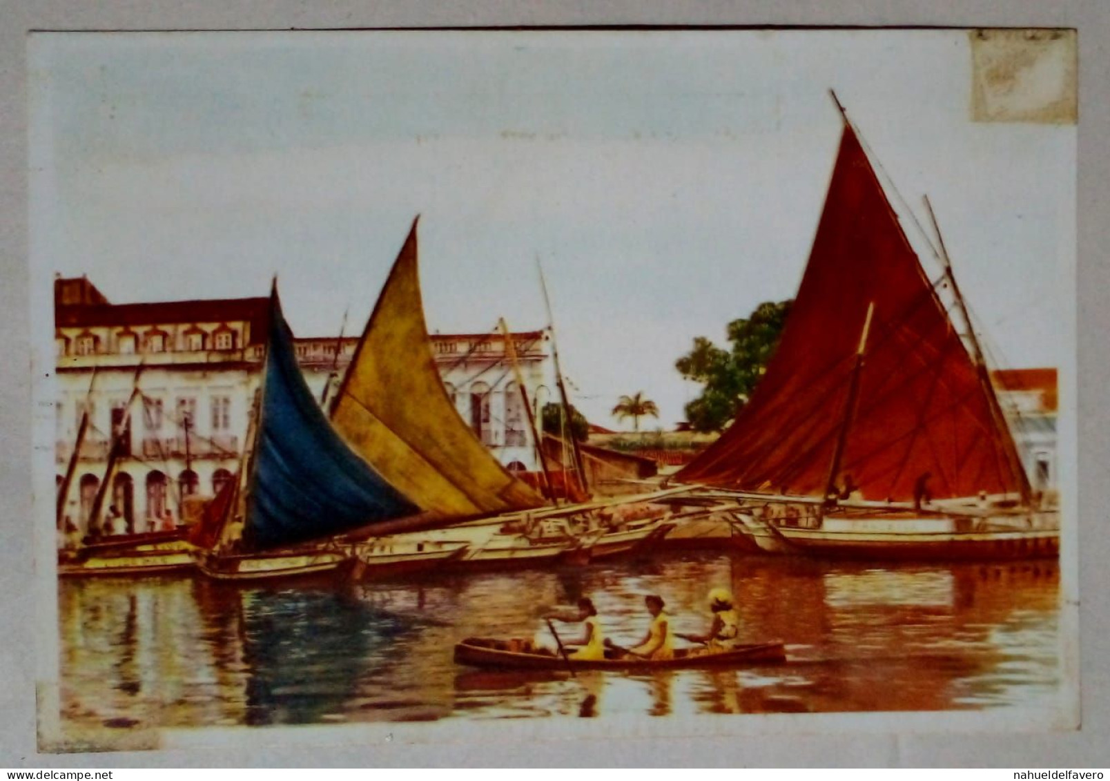 Carte Postale - "Doca De O-Ver-O-Peso", Belém, Brésil. - Belém