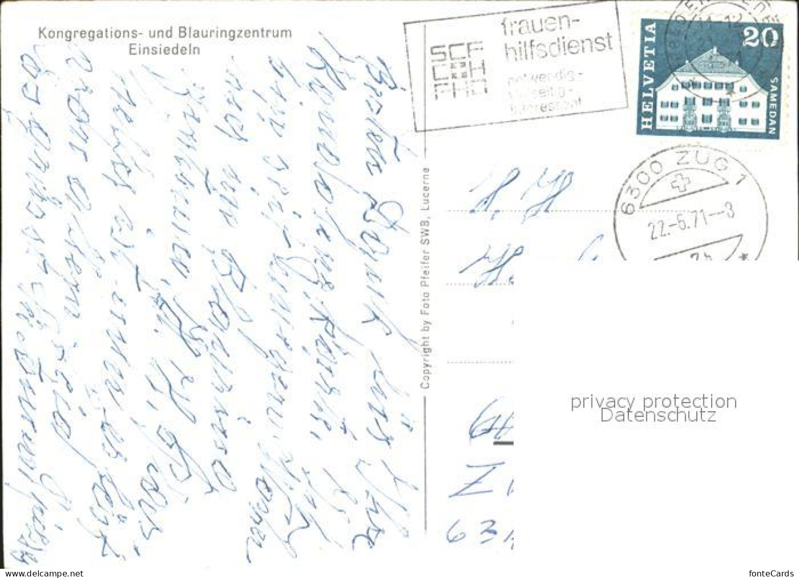 12092778 Einsiedeln SZ Kongregations- Und Blauringzentrum Einsiedeln - Sonstige & Ohne Zuordnung