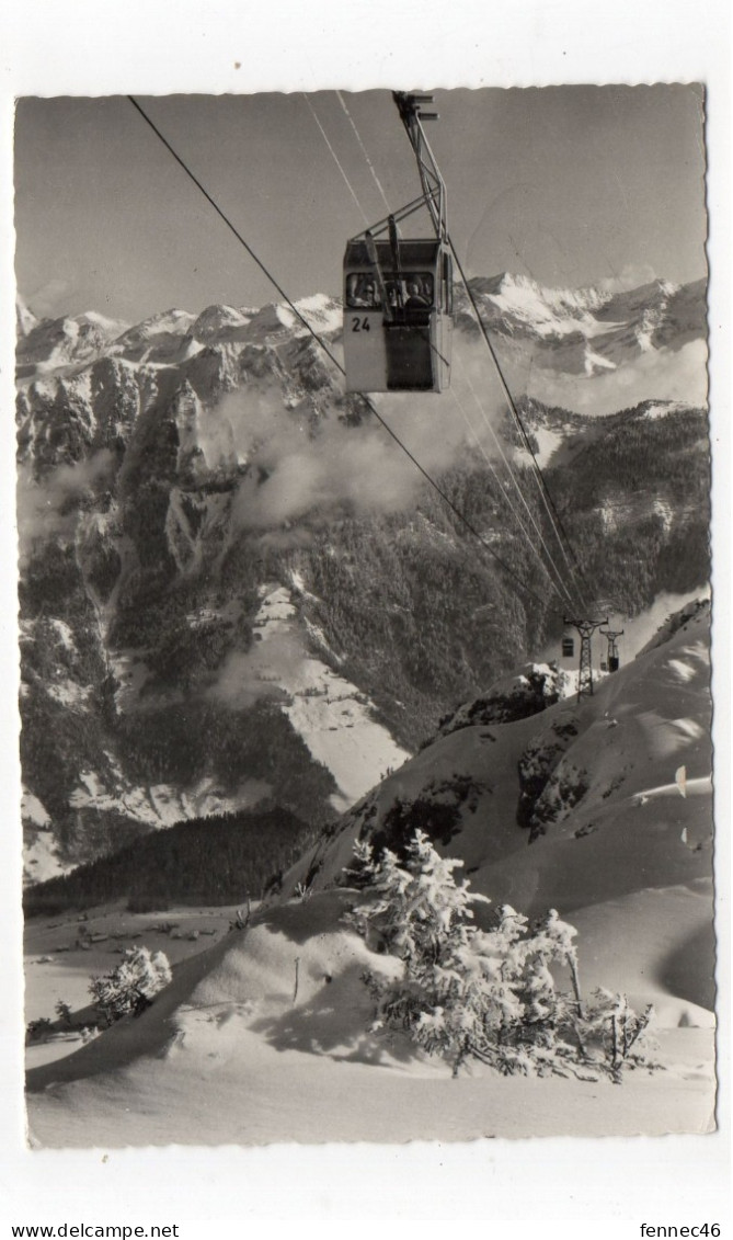 SUISSE LEYSIN - Téléphérique De La Berneuse - 1966 (K188) - Leysin