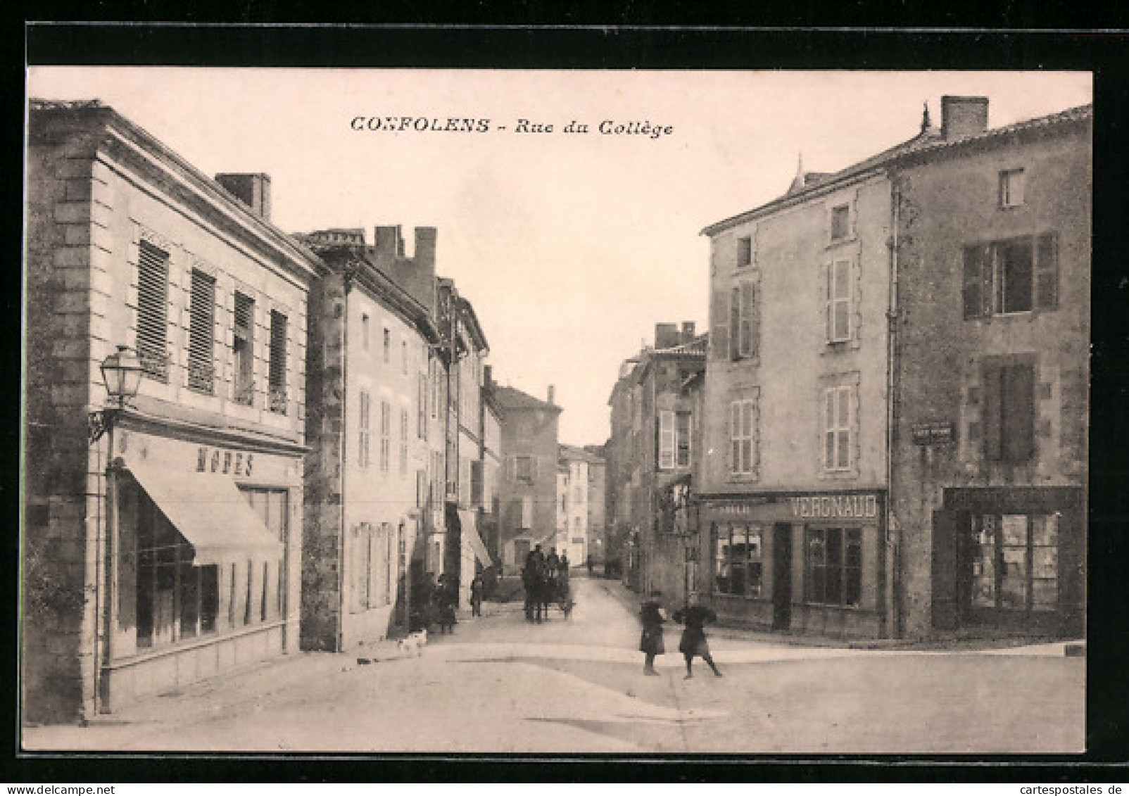CPA Confolens, Rue Du College  - Confolens