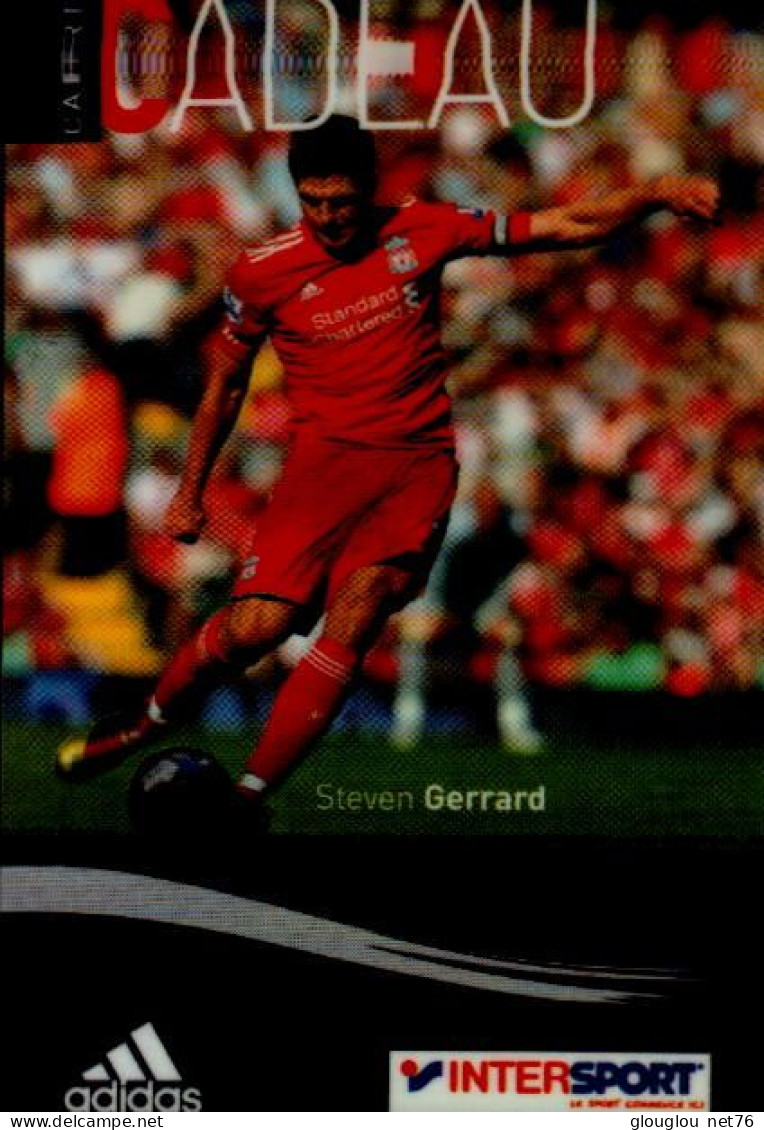 CARTE CADEAU  INTERSPORT....STEVEN GERRARD - Gift And Loyalty Cards