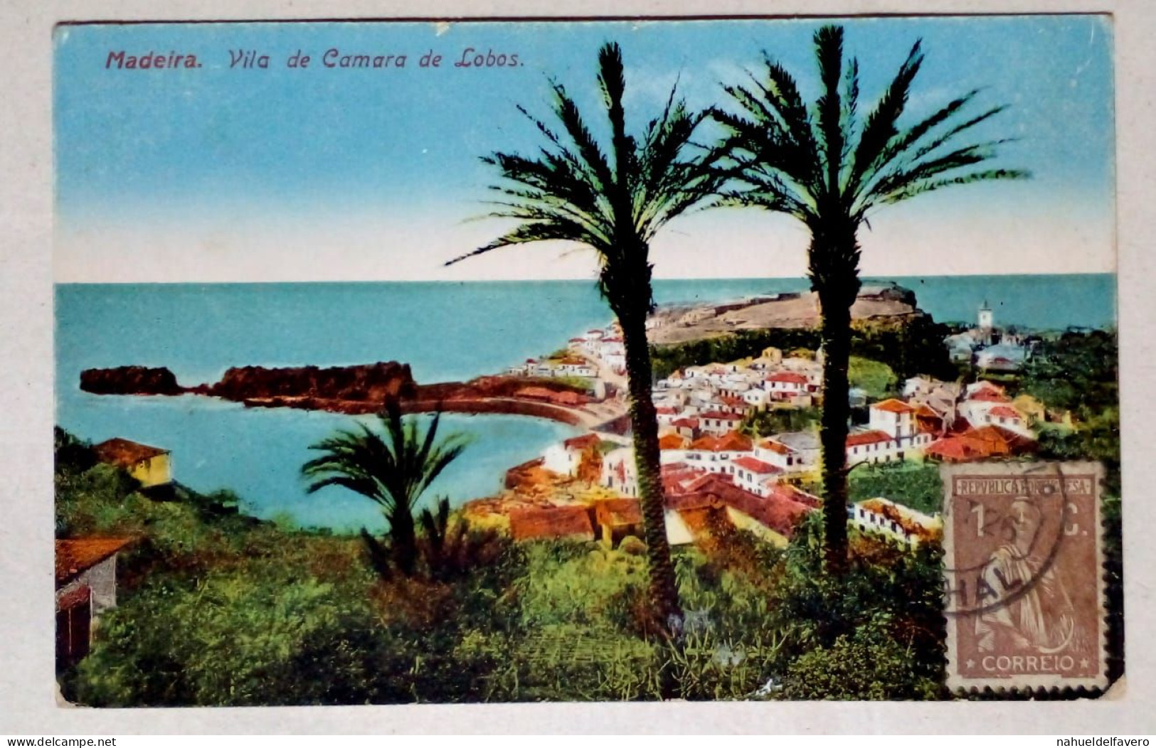 Carte Postale - Vila De Camara De Lobos, Madère, Portugal. - Madeira