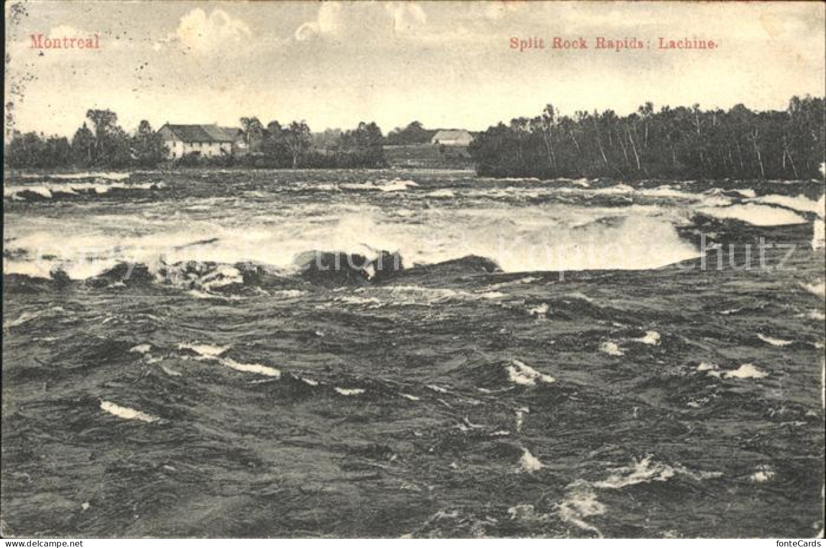 12072424 Montreal Quebec Split Rock Rapids Lachine Montreal - Zonder Classificatie