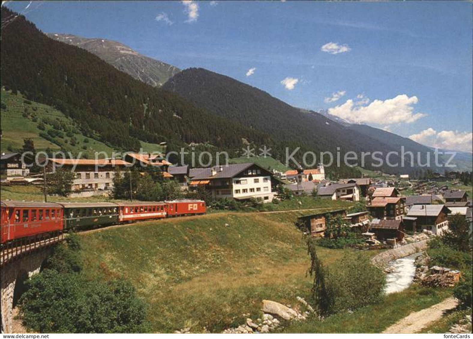 12071121 Disentis GR Glacier Express Disentis - Other & Unclassified