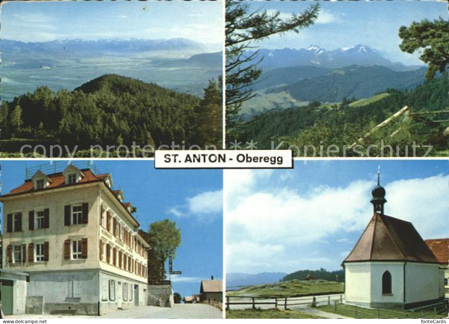 12065700 St Anton Oberegg Panorama Hotel Alpenhof Kapelle St. Anton - Altri & Non Classificati