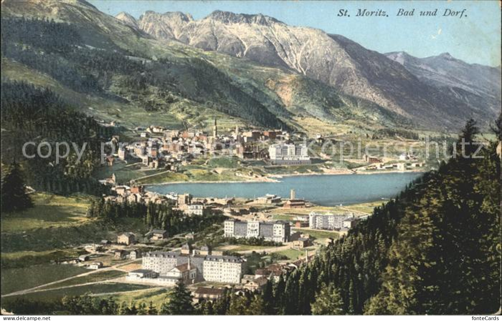 12063040 St Moritz GR Bad Und Dorf St. Moritz - Other & Unclassified