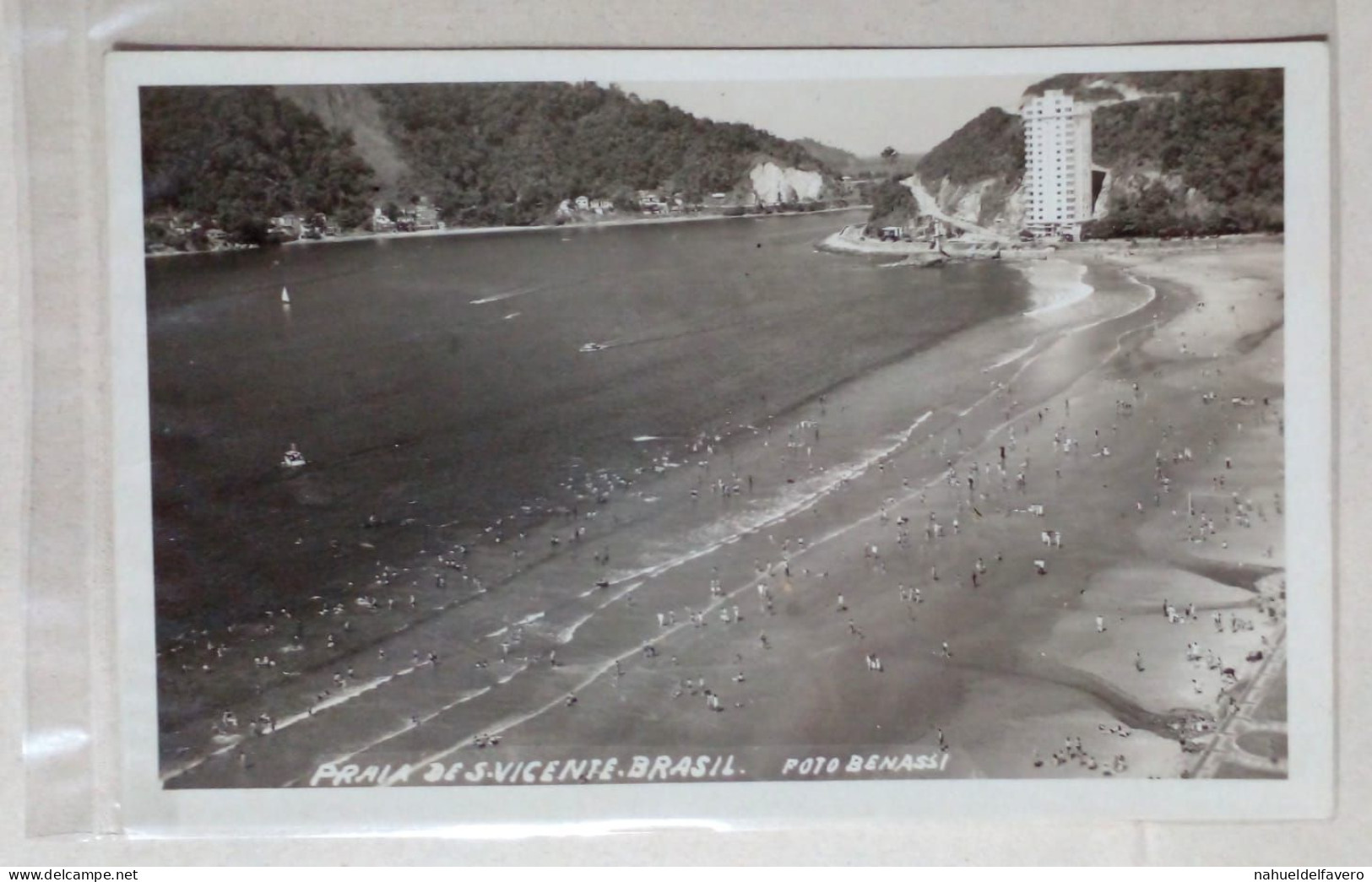 Carte Postale - Praia De S. Vicente, Brésil - Autres