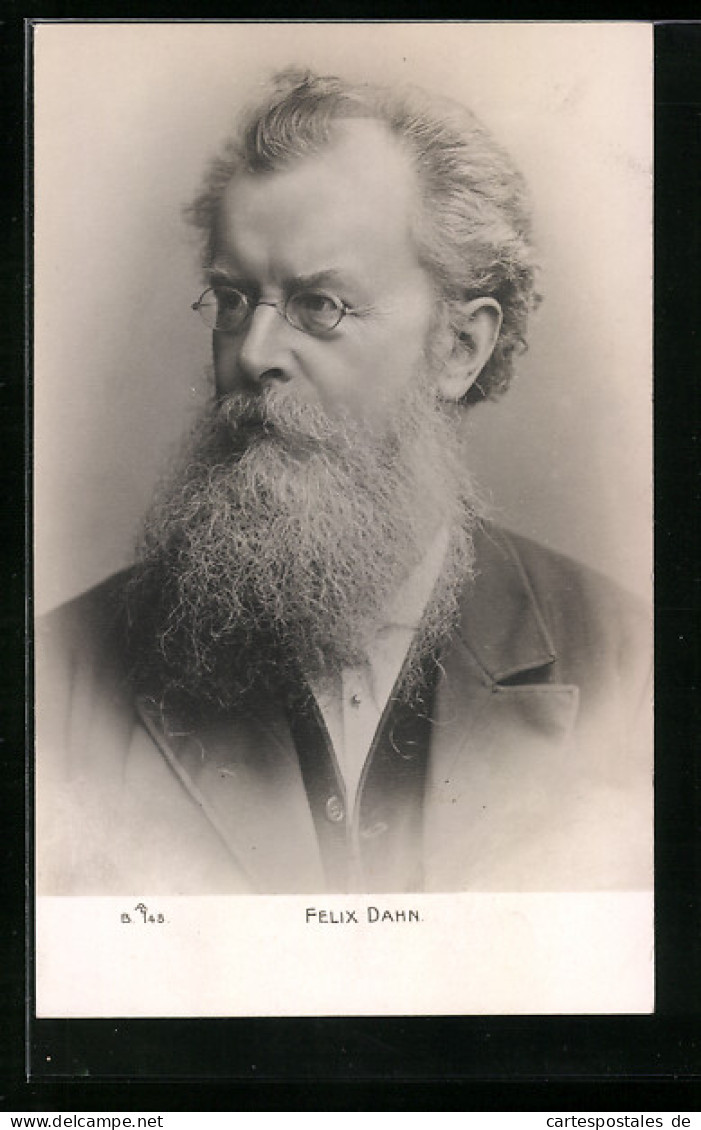 AK Felix Dahn, Portrait Des Schriftstellers  - Schriftsteller