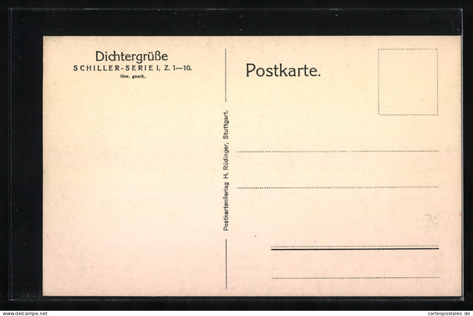 AK 100. Todestag Schillers 1905, Büste Mit Lorbeerkranz, Zitat  - Ecrivains