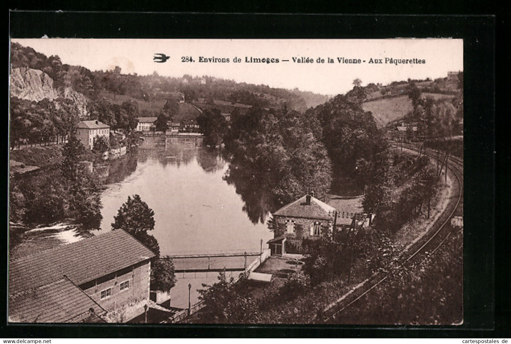 CPA Limoges, Velléede La Vienne, Aux Paquerettes  - Limoges