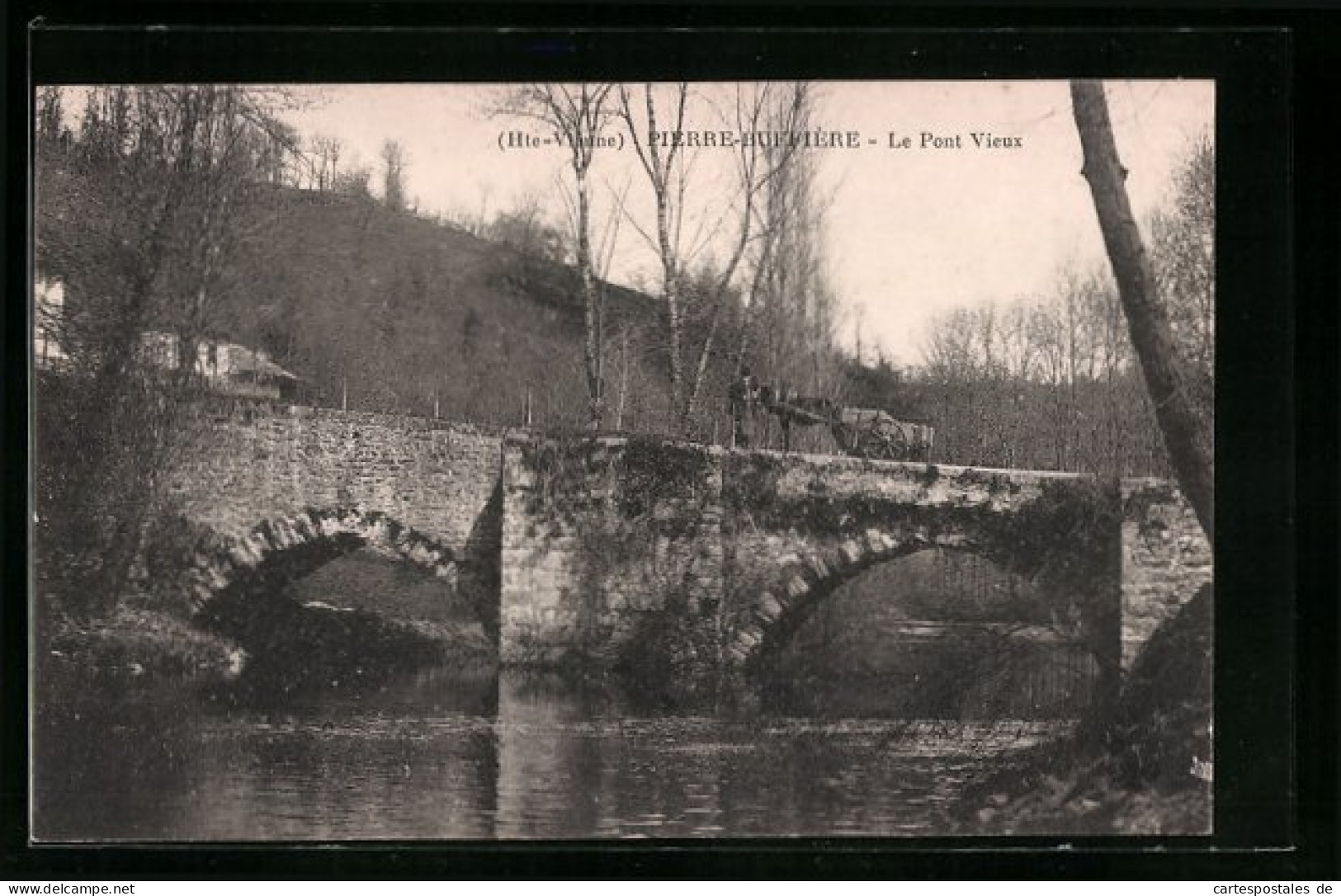 CPA Pierre-Buffière, Le Pont Vieux  - Otros & Sin Clasificación