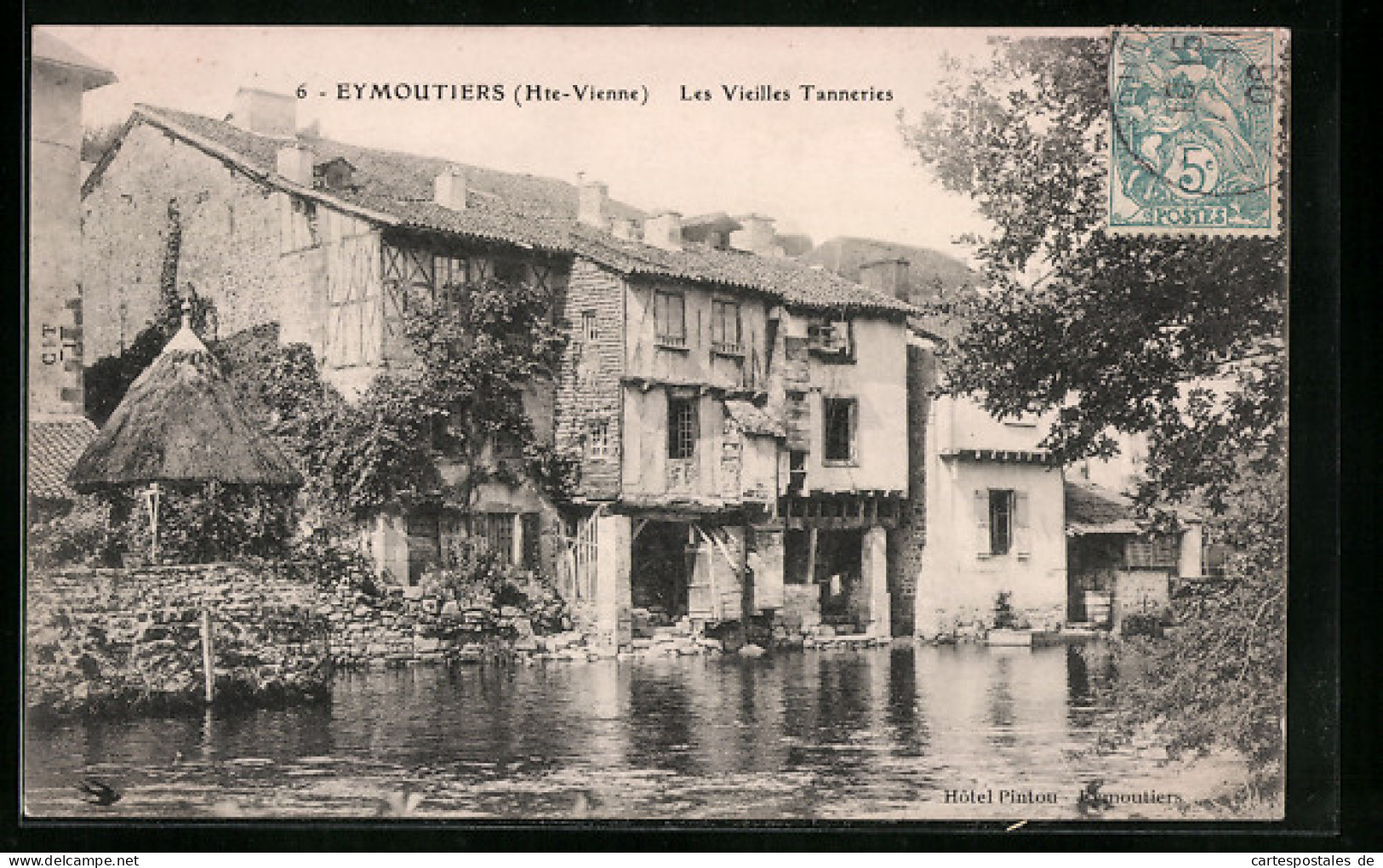 CPA Eymoutiers, Les Vieilles Tanneries  - Eymoutiers