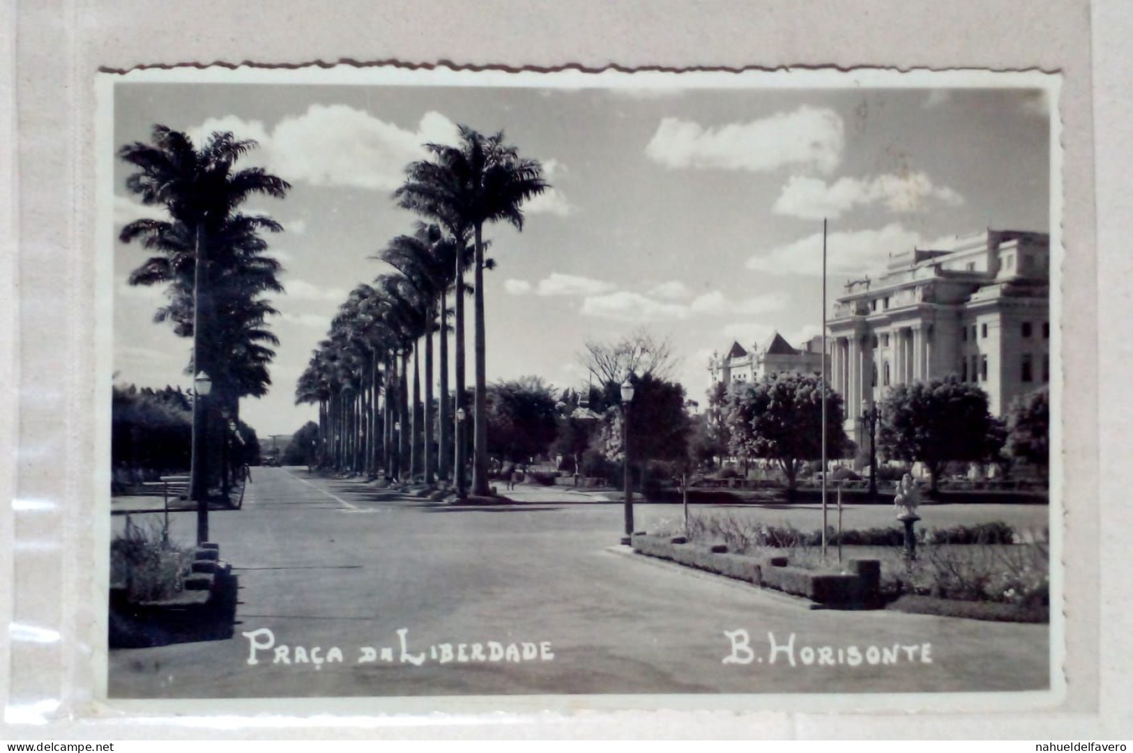 Carte Postale - Praça Da Liberdade, Belo Horizonte, Brésil. - Belo Horizonte