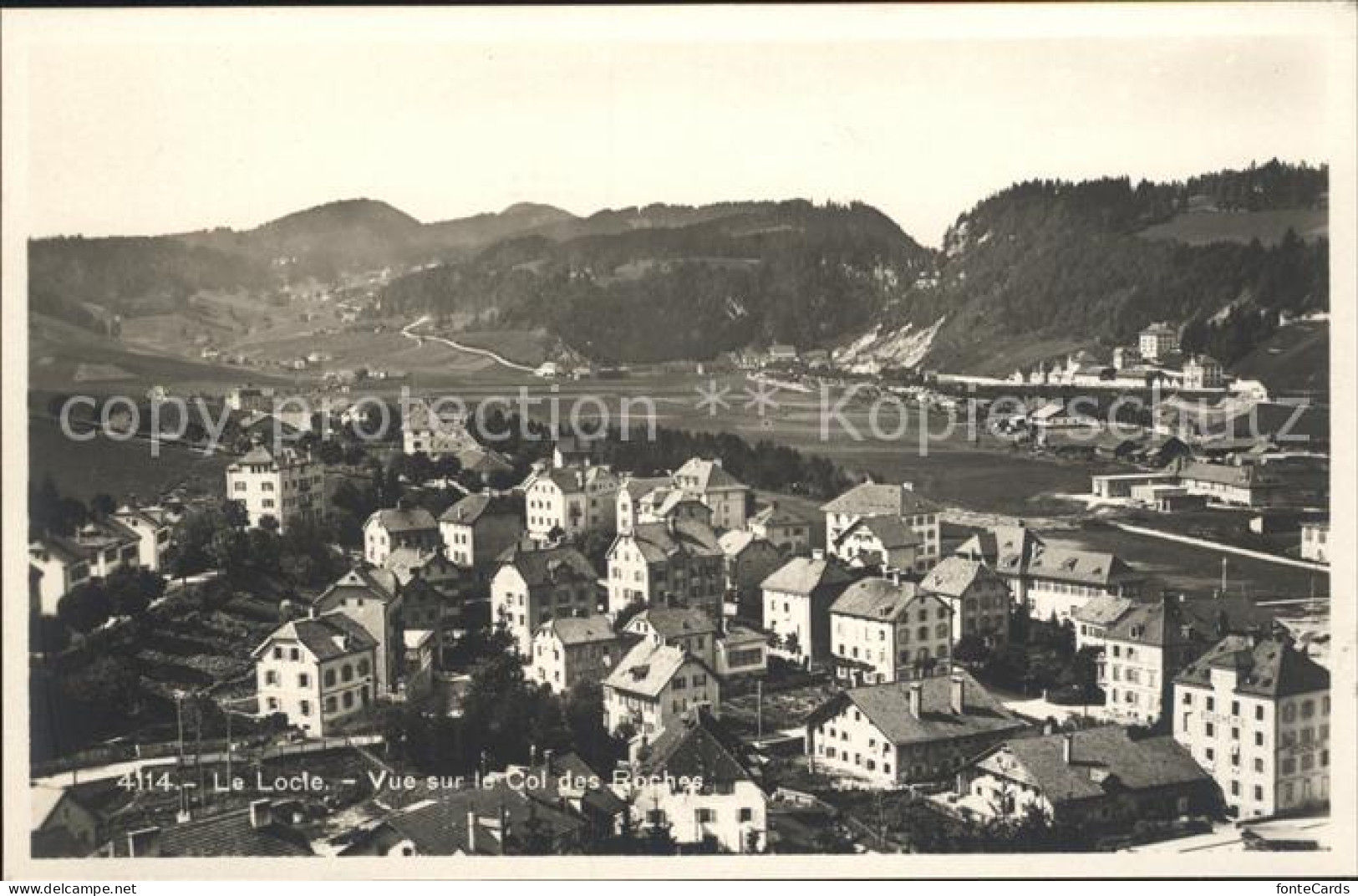 12059460 Le Locle Avec Col Des Roches Le Locle - Sonstige & Ohne Zuordnung