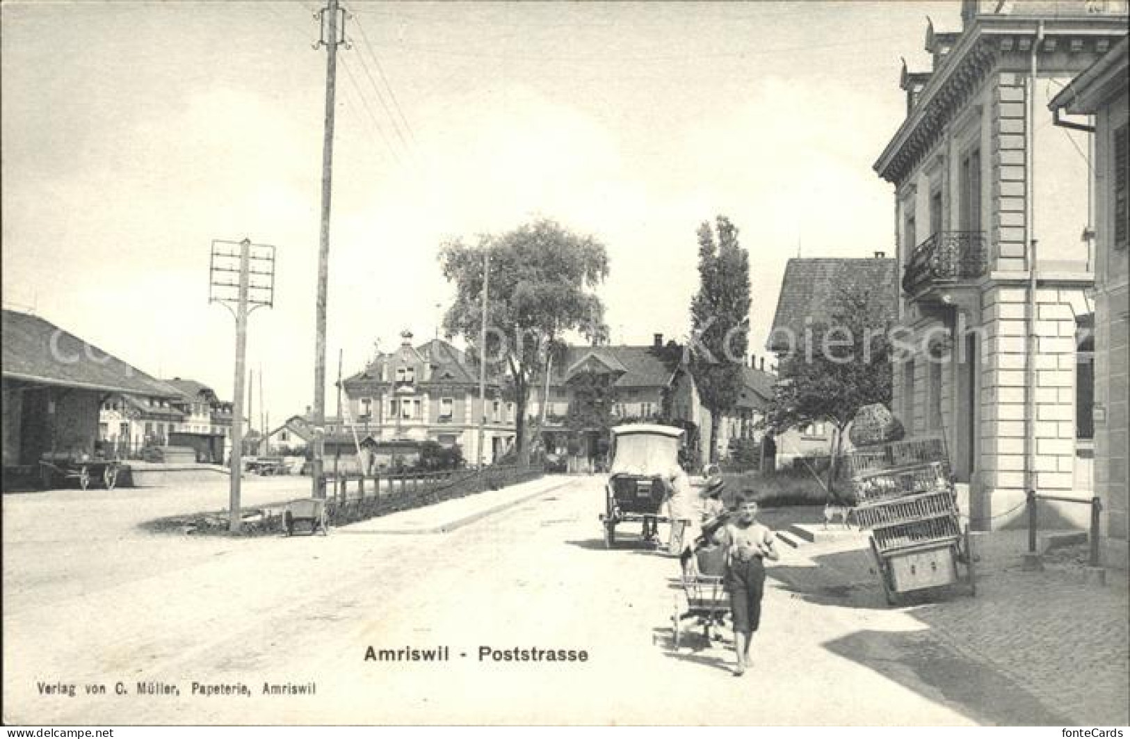 12058664 Amriswil TG Poststrasse Amriswil TG - Autres & Non Classés