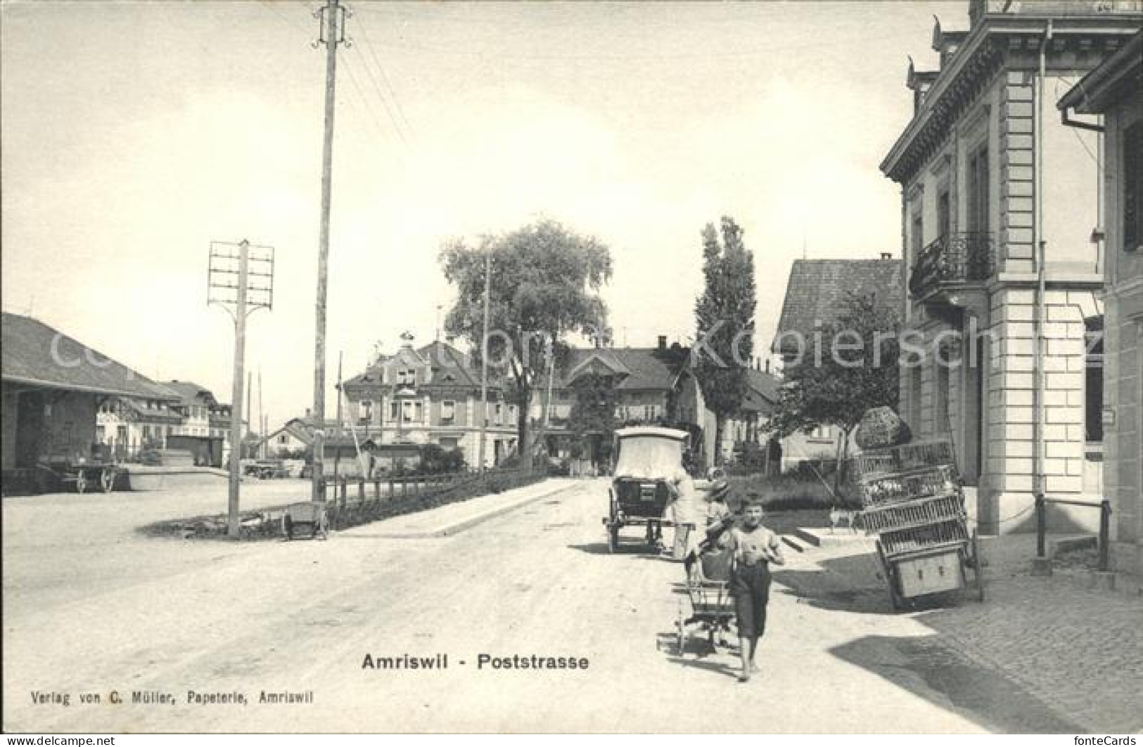 12058663 Amriswil TG Poststrasse Amriswil TG - Autres & Non Classés