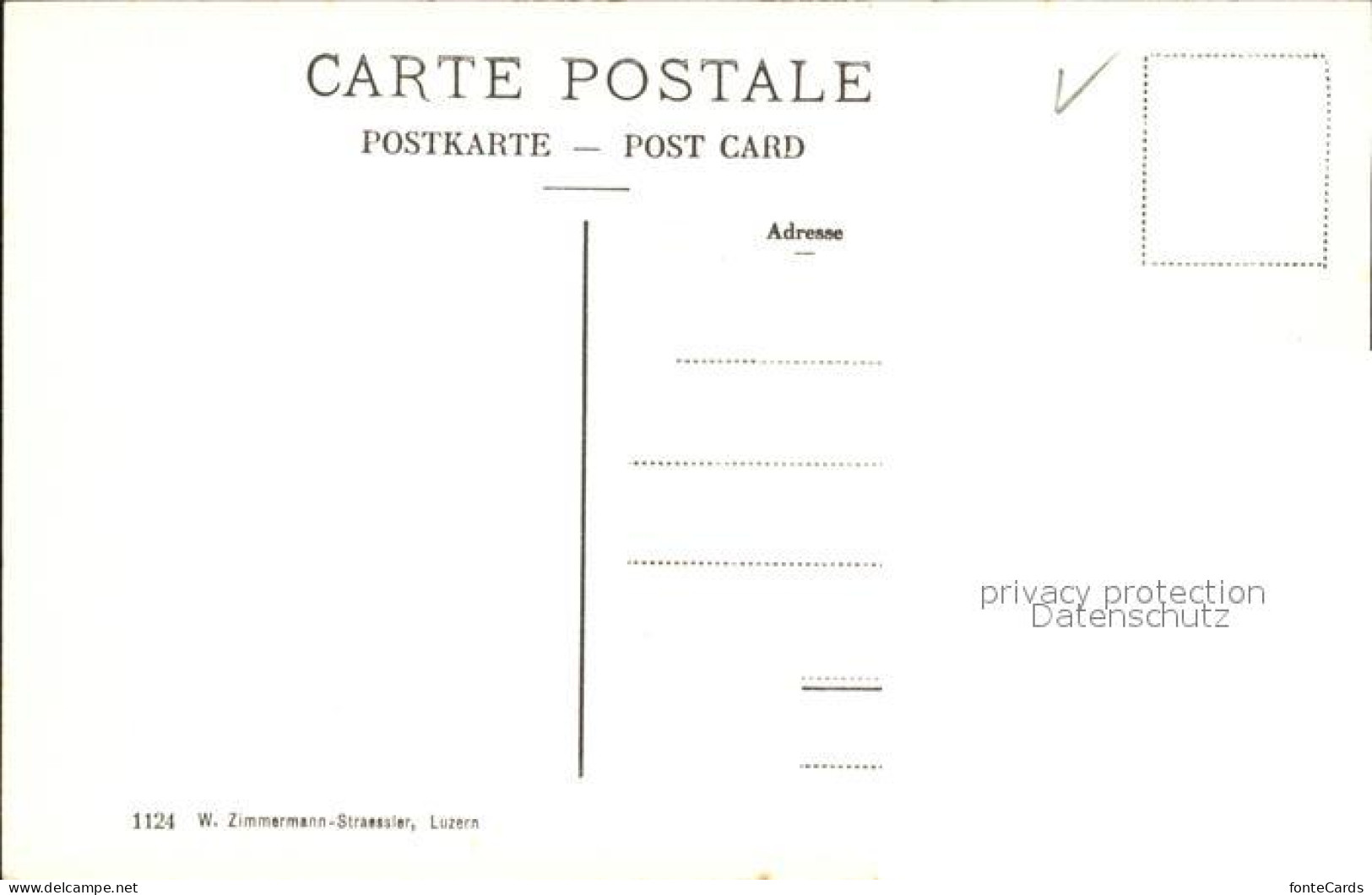 12058663 Amriswil TG Poststrasse Amriswil TG - Autres & Non Classés