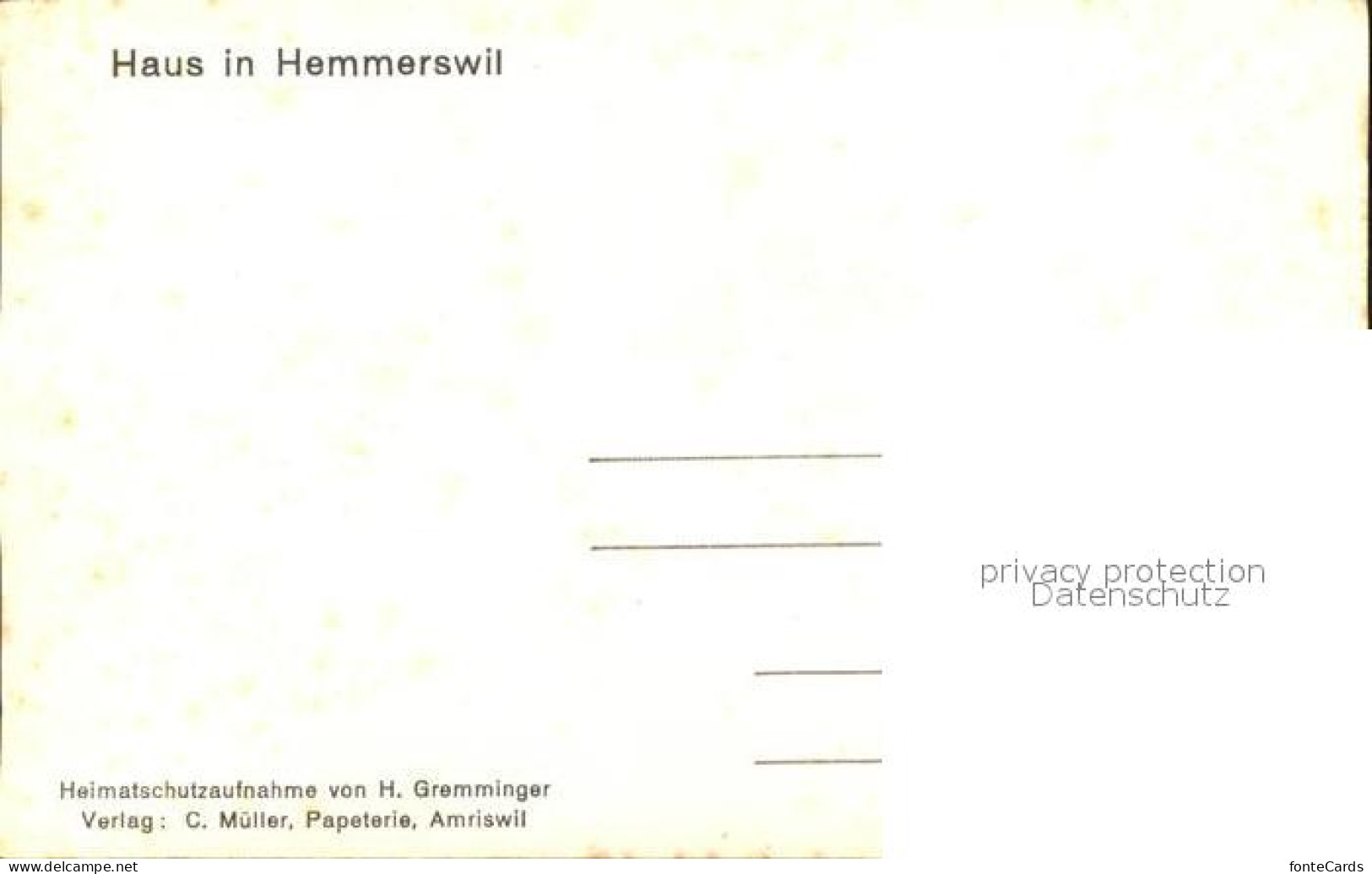 12057691 Amriswil TG Haus In Hemmerswil Amriswil TG - Sonstige & Ohne Zuordnung