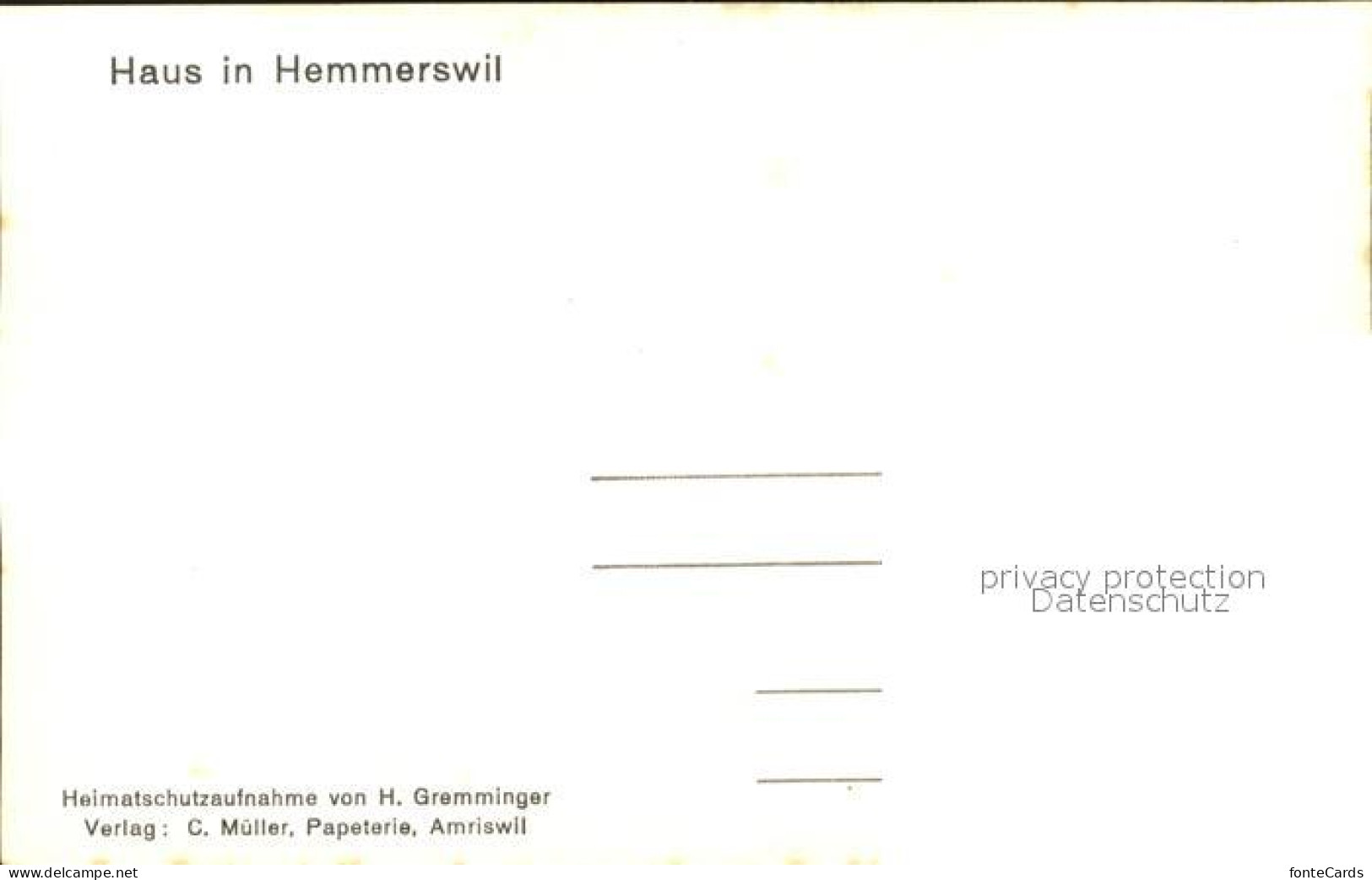 12057690 Amriswil TG Haus In Hemmerswil Amriswil TG - Other & Unclassified