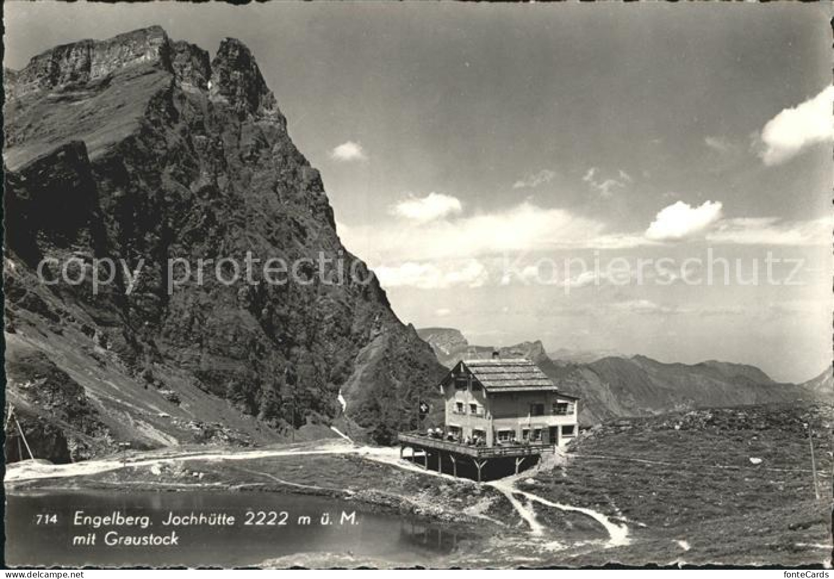 12057142 Engelberg OW Jochhuette Mit Graustock Engelberg OW - Sonstige & Ohne Zuordnung