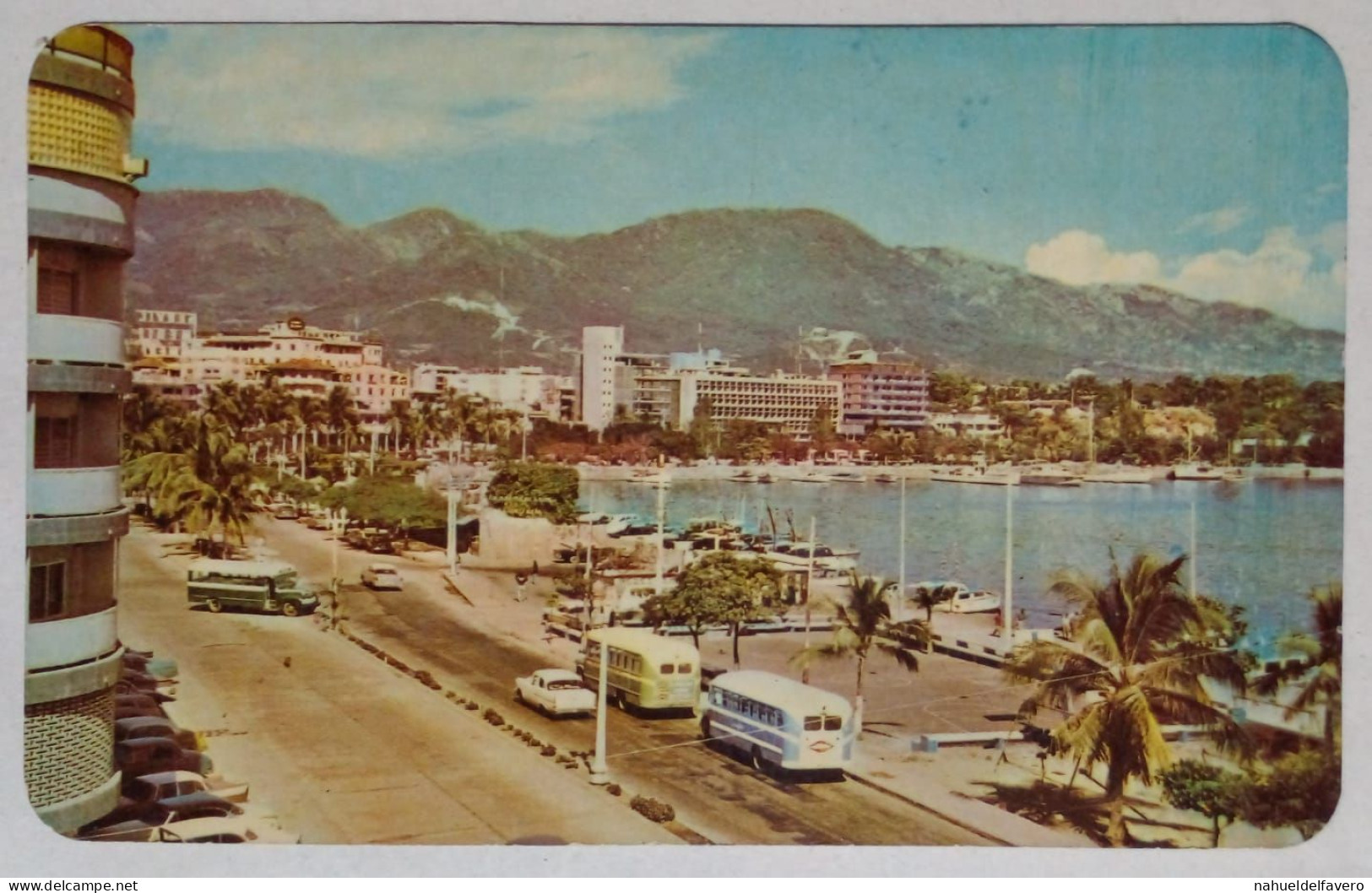 Carte Postale - Boulevard Miguel Aleman, Acapulco, Mexique. - Mexico