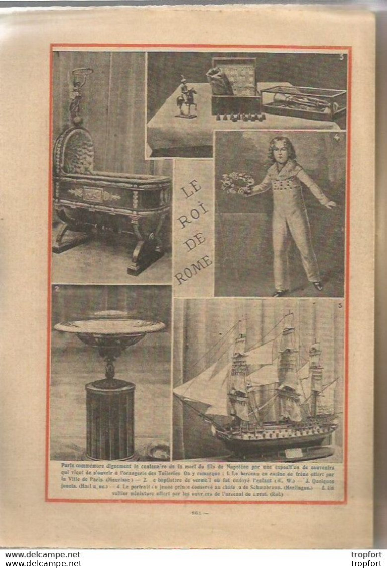 P1 / old newspaper journal ancien 1932 / JAZZ Nargana BERLIN course / ORGUE Berger ALPES Pub BANANIA