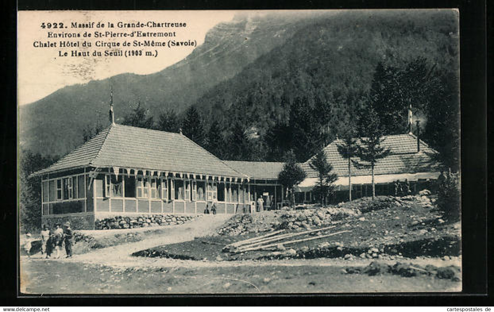 CPA St-Meme, Chalet Hotel Du Cirque  - Other & Unclassified