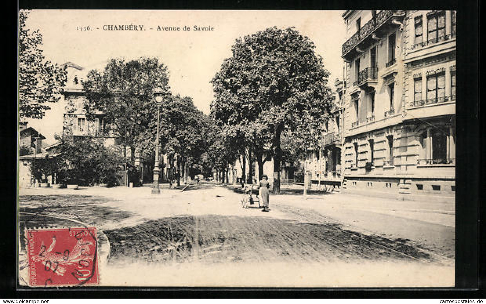 CPA Chambéry, Avenue De Savoie  - Other & Unclassified