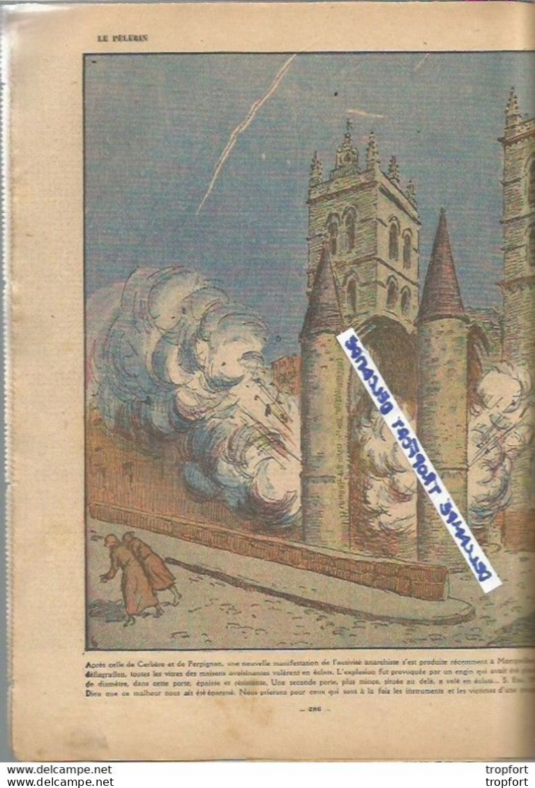 P1 / Old Newspaper Journal Ancien 1937 / EMMAUS / Herbe à Nicot NICOTINE / Montpellier / GUIGNOL Bd - 1950 à Nos Jours