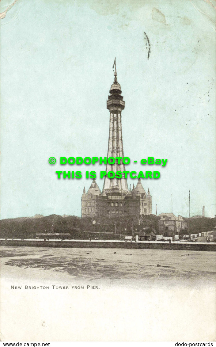 R557408 New Brighton Tower From Pier. 1903 - Monde