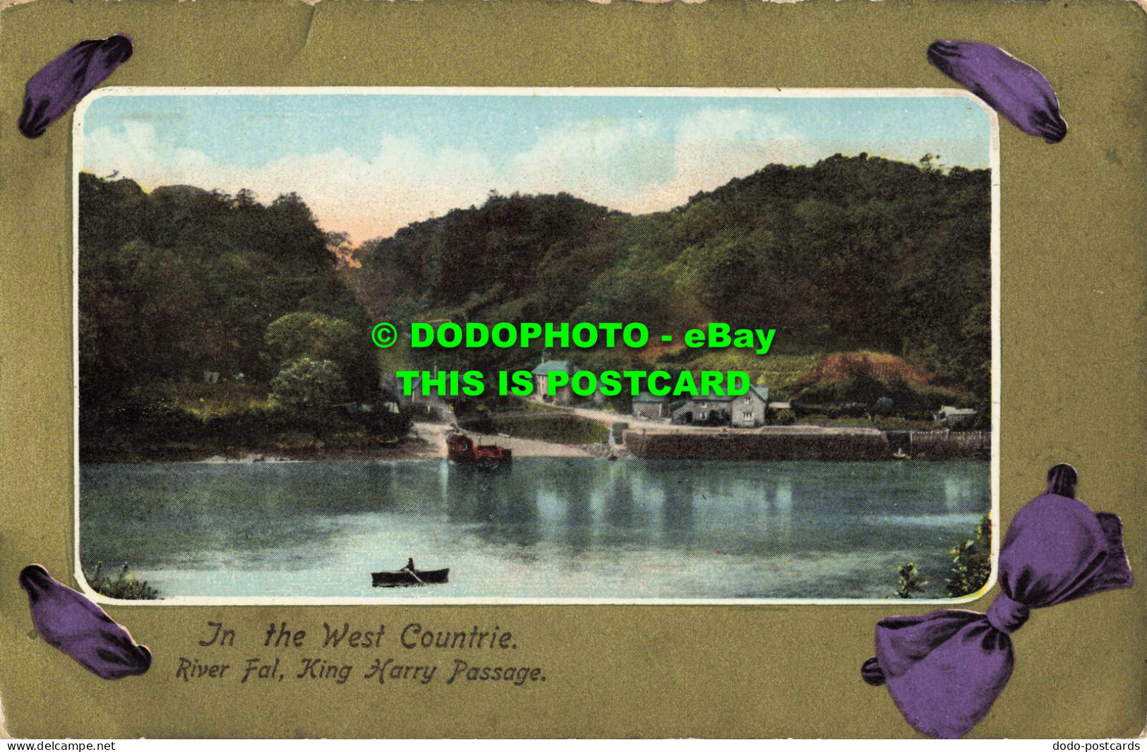 R556755 In West Countrie. River Fal. King Harry Passage. A. And G. Taylors Ortho - Monde