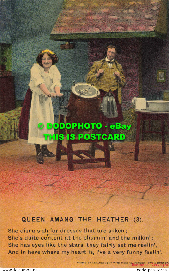 R557740 Queen Amang The Heather. Bamforth. Series. No. 4708. 3 - Monde