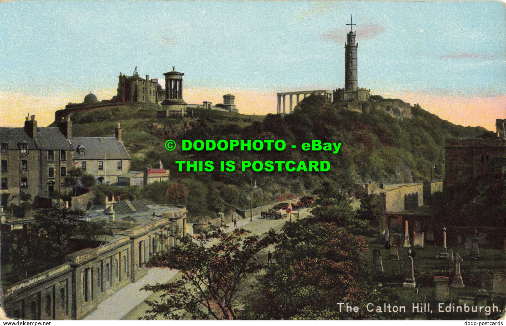 R556760 Calton Hill. Edinburgh. Reliable Series. W. R. And S - Monde