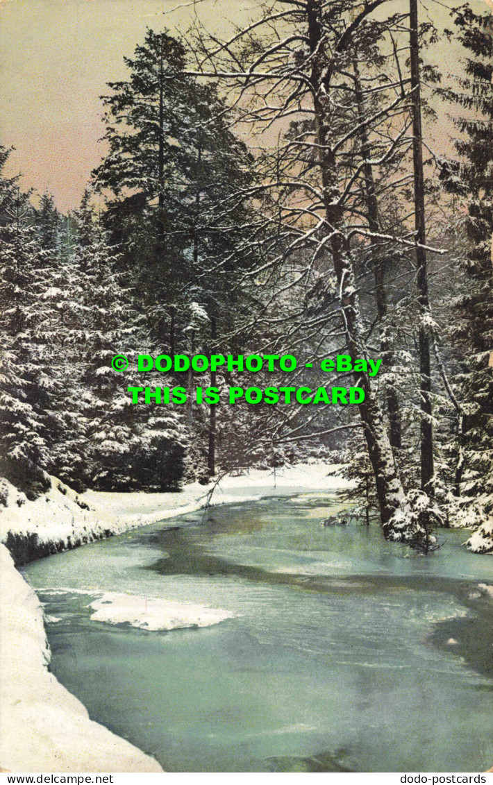 R557416 Winter. River. Nenke And Ostermaier. Photochromie. Serie 119. No. 2403. - Monde