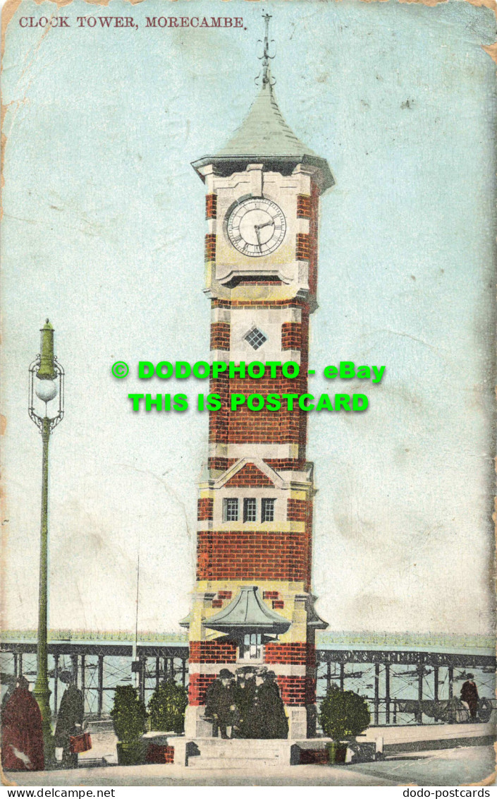 R557419 Morecambe. Clock Tower. Baur Series. 1906 - Monde