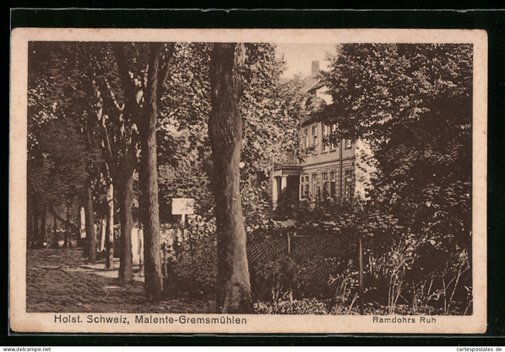 AK Malente-Gremsmühlen, Ramdohrs Ruh  - Malente-Gremsmühlen