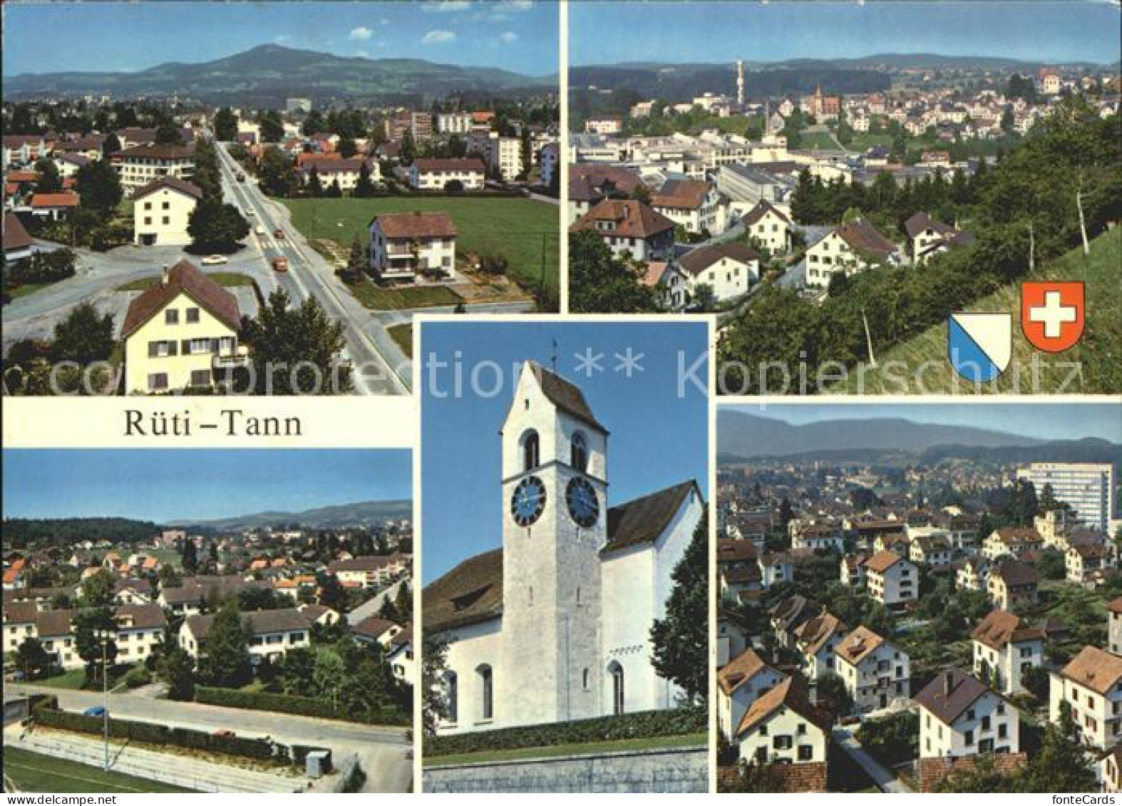12052641 Rueti Tann Kirche Teilansichten Rueti Tann - Altri & Non Classificati