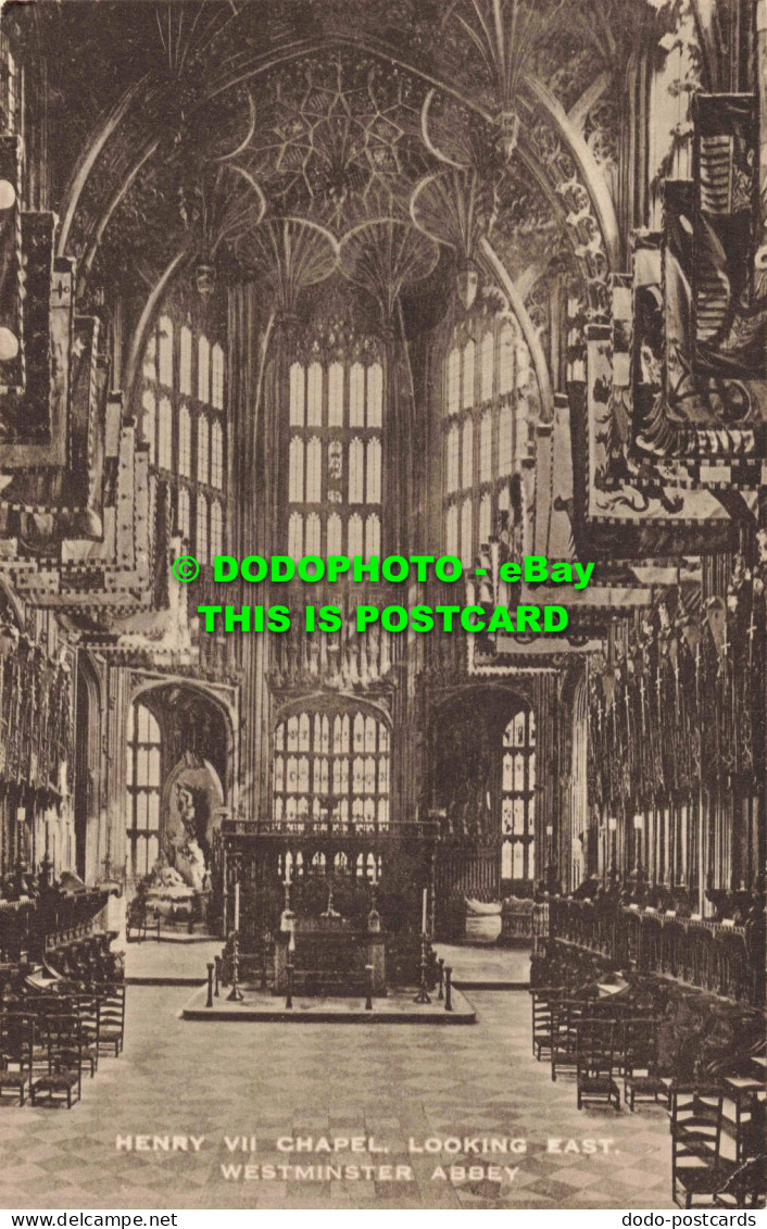 R557102 Westminster Abbey. Henry VII Chapel. Looking East - Mundo