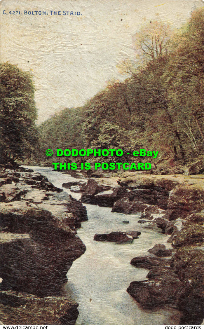 R557114 Bolton. The Strid. Photochrom - Mundo