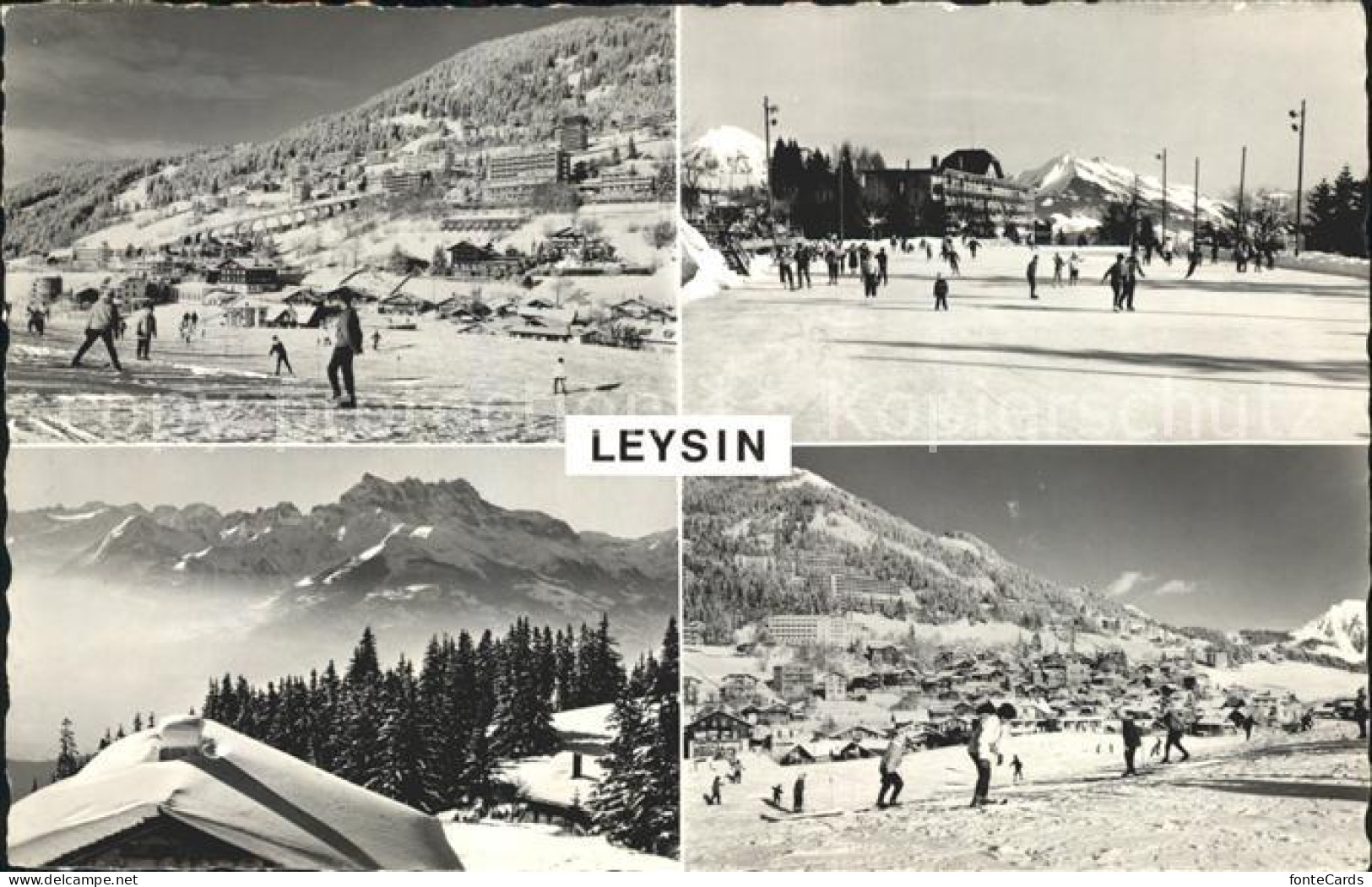 12052173 Leysin Eisbahn Skigebiet Leysin - Other & Unclassified