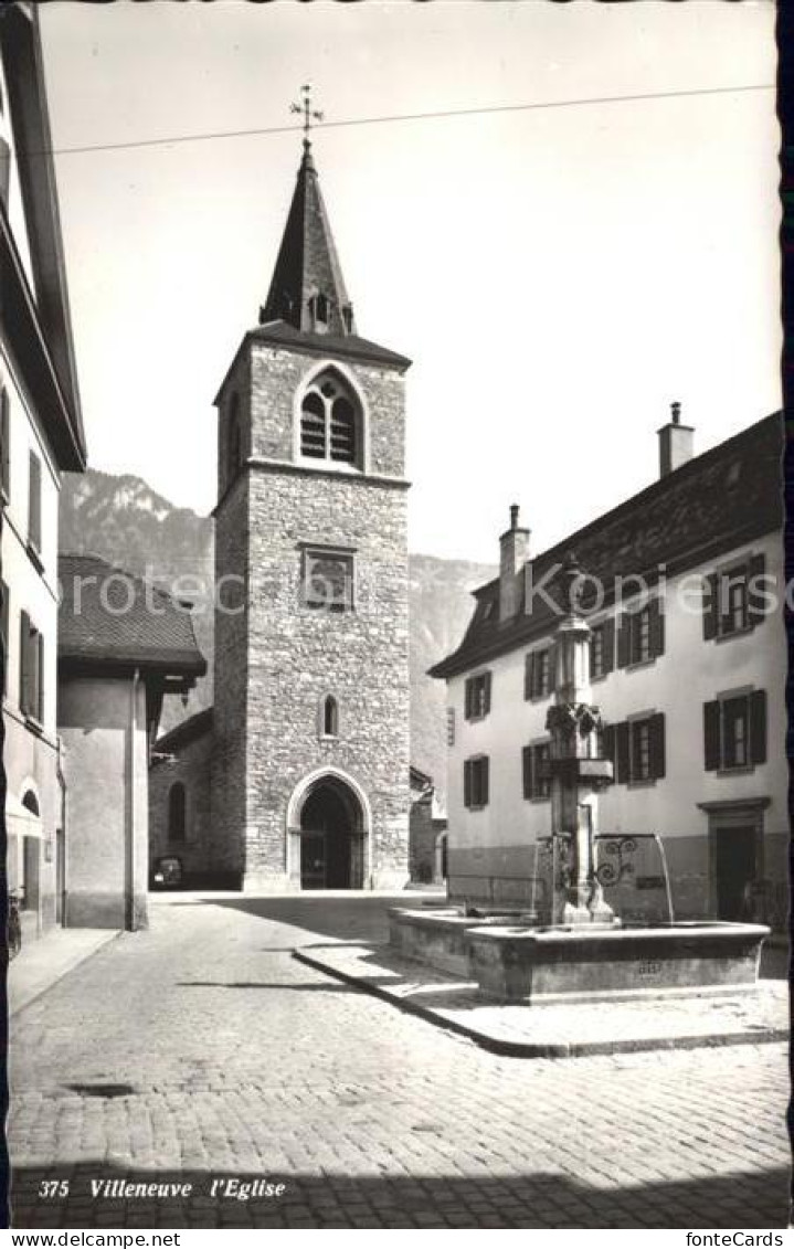 12052143 Villeneuve FR Kirche Villeneuve - Autres & Non Classés