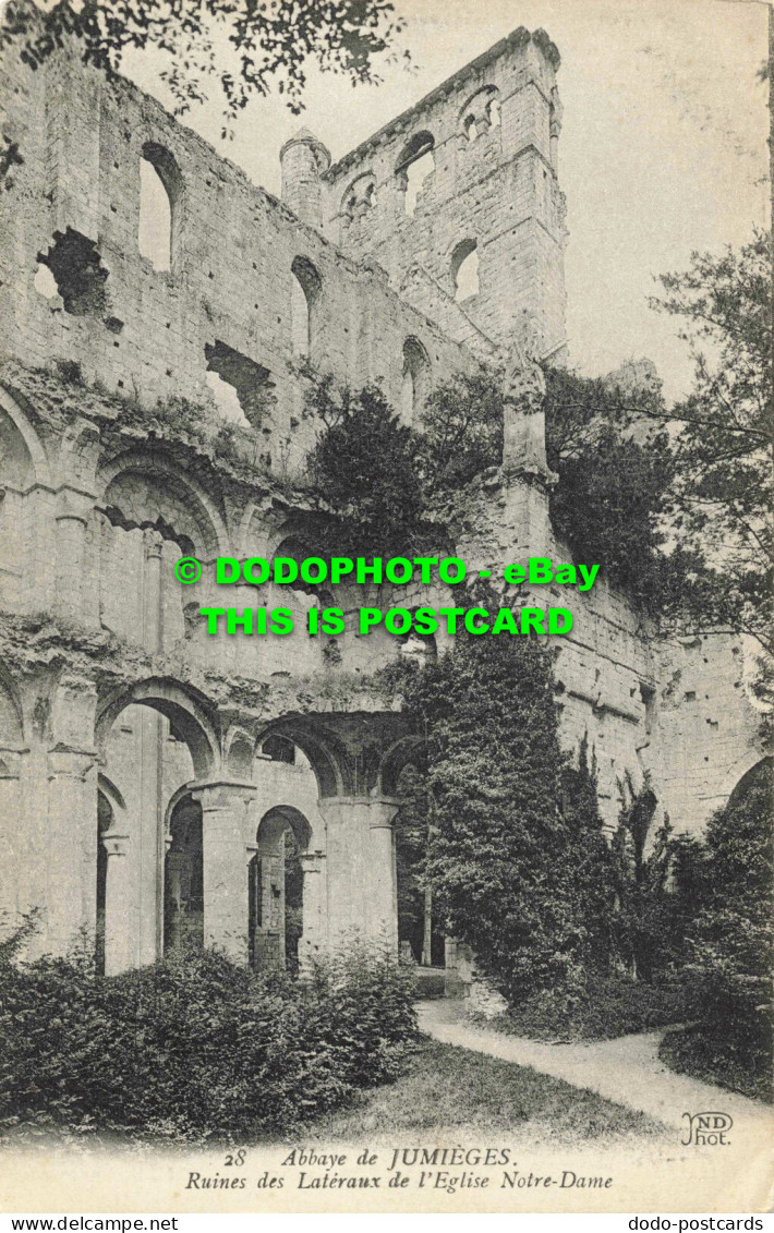 R557777 Abbaye De Jumieges. Ruines Des Lateraux De L Eglise Notre Dame. ND. Phot - Mundo