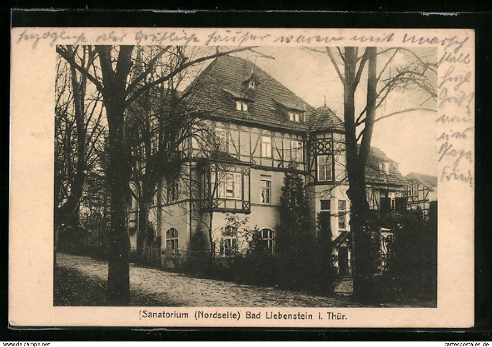 AK Bad Liebenstein / Thür., Sanatorium (Nordseite)  - Bad Liebenstein